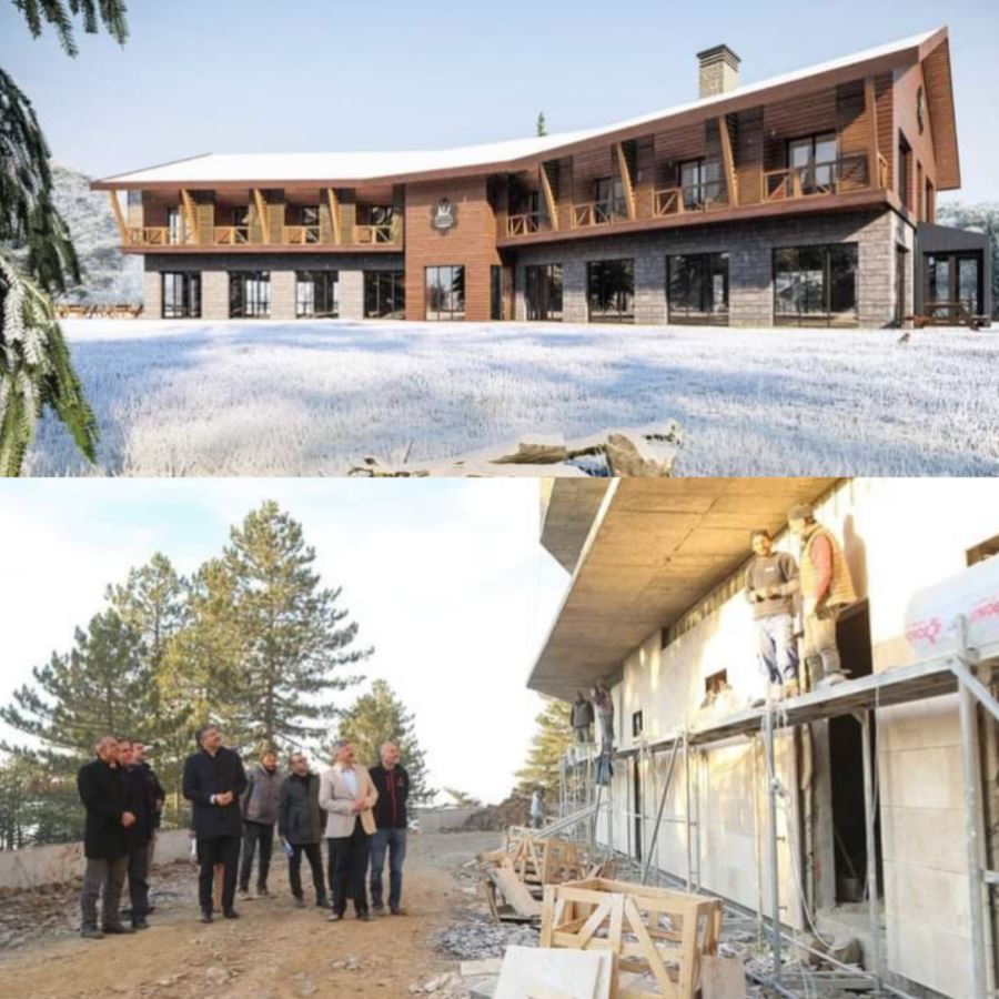 Murat Dağı Termal ve Kayak Merkezi Modern Kayak Evine Kavuşuyor 