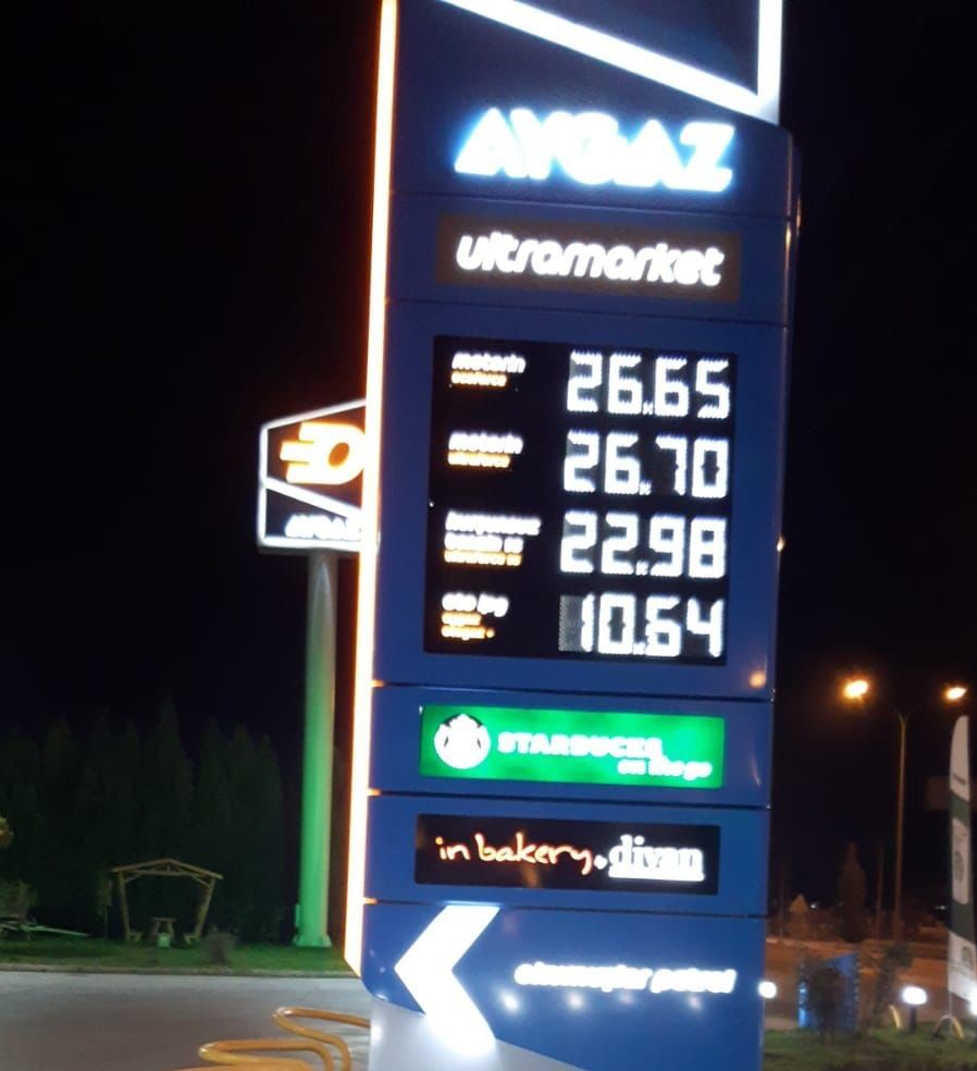 AKARYAKITA YİNE ZAM